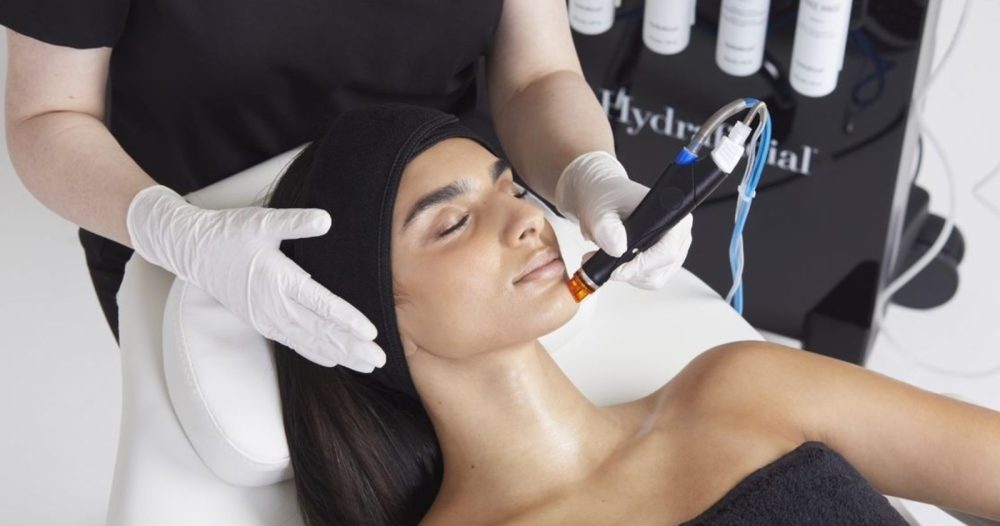 hydrafacial cardiff treatment top