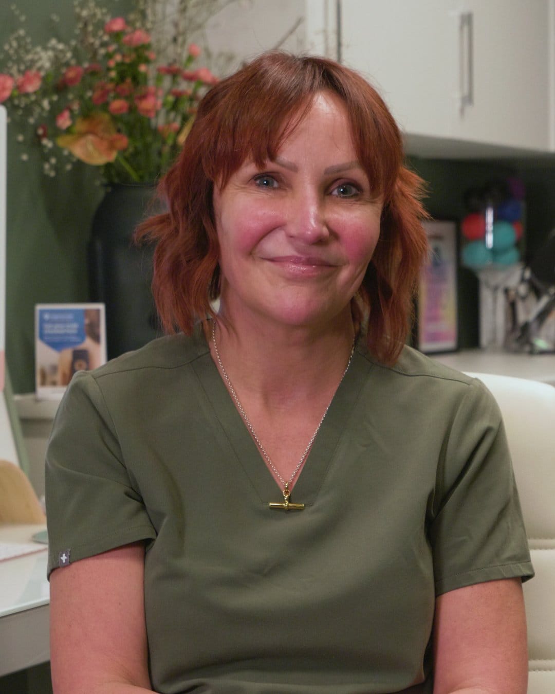 Dawn Richardson, founder of Dawn Clinic in Penarth, in the clinic